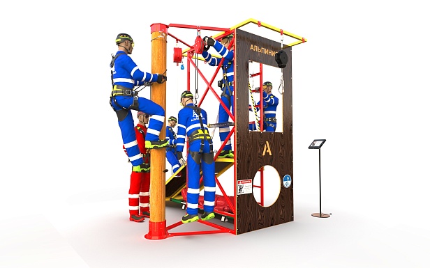 г. Березники.ООО «ЕвроХим-Усольский Калийный Комбинат» инвестирует в качество образования с тренажёром „Альпинист"